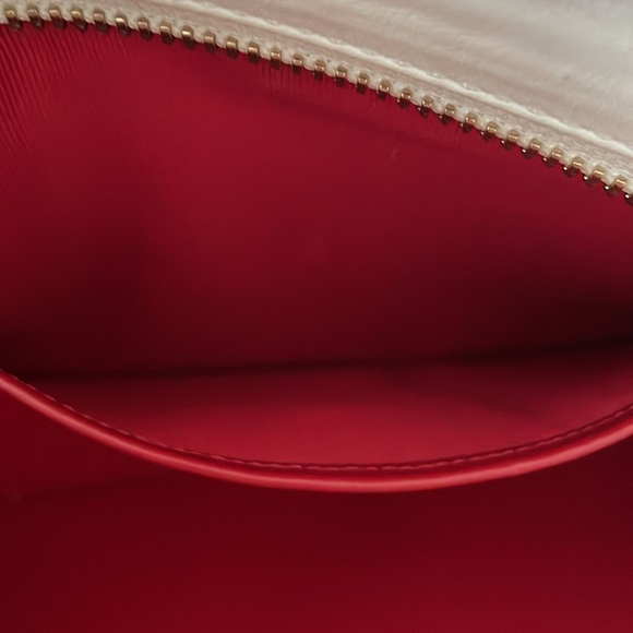 EUC Christian Louboutin LoubiPosh Valentines Spiked Clutch w/ chain,dust bag,box - Picture 10 of 17